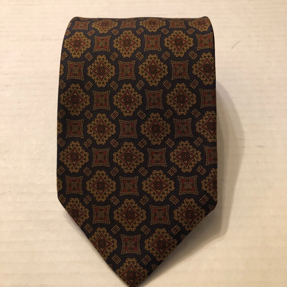 Robert talbott men's new multicolor silk tie 4" X 59"
